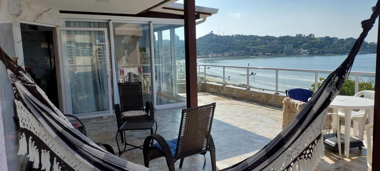 Apartamento De Cobertura Frente Para O Mar Itapema Exteriér fotografie